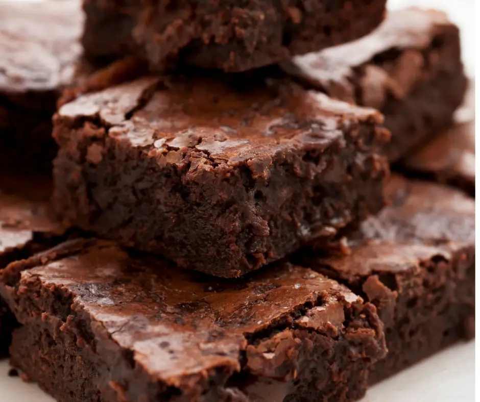 Brownie sin azucar con chispas de chocolate